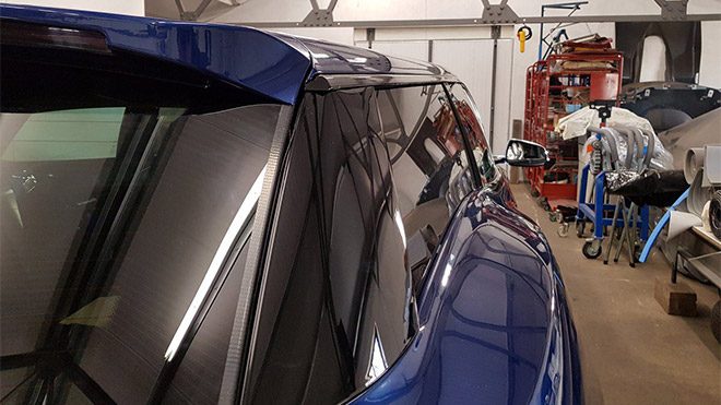 station wagon Tesla Model S