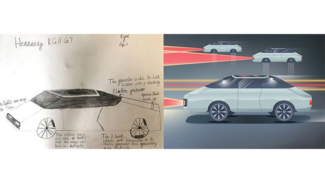 Çocukların gözünden Geleceğin otomobilleri