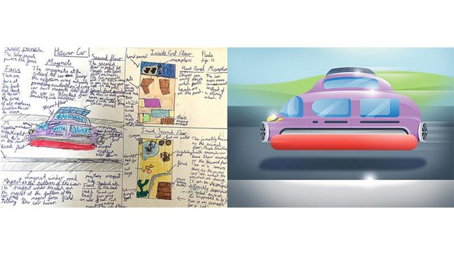 Çocukların gözünden Geleceğin otomobilleri