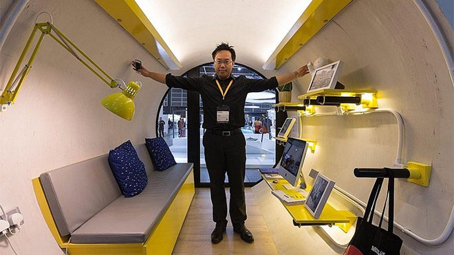 Hong Kong tüp ev konsepti