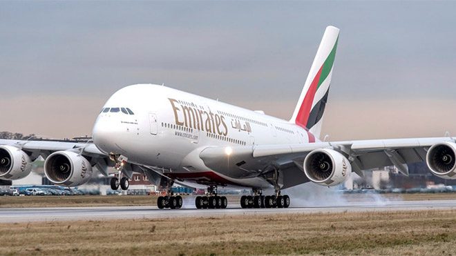 Airbus A380 Emirates