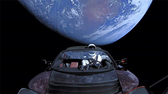 Tesla SpaceX Elon Musk Falcon Heavy Tesla Roadster
