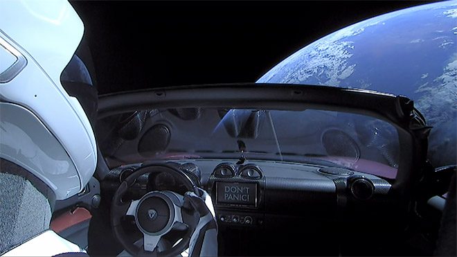Tesla SpaceX Elon Musk Falcon Heavy Tesla Roadster