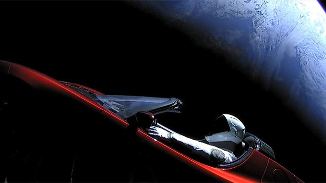Tesla Roadster Elon Musk Falcon Heavy SpaceX