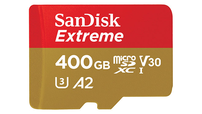 Sandisk 400 GB microSD