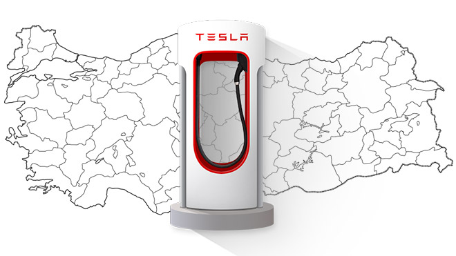 Tesla Supercharger Gersan