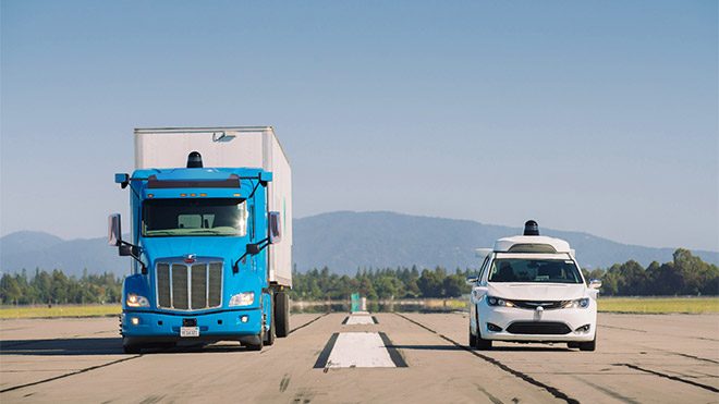 Waymo Google sürücüsüz kamyon