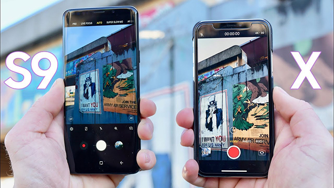 Samsung Galaxy S9 Plus ve iPhone X