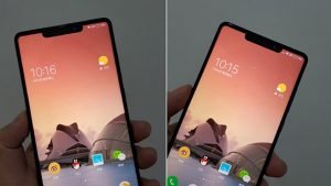Xiaomi Mi 7 çentik