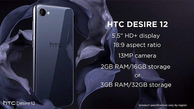 HTC Desire 12 ve Desire 12+