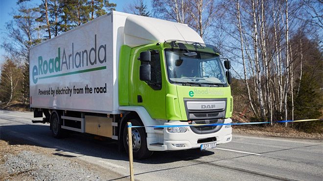 eRoadArlanda elektrikli yol