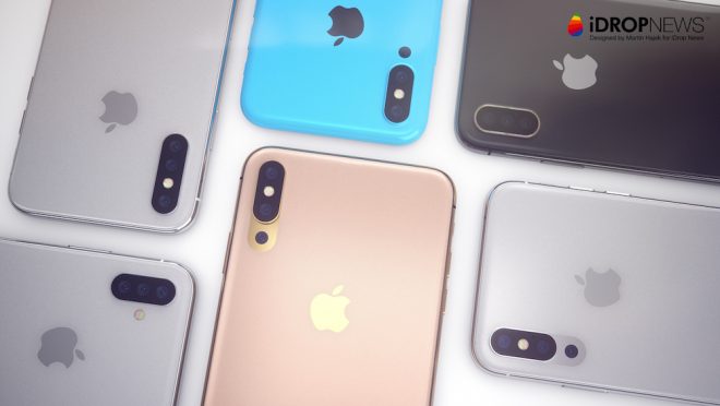 Üç arka kameralı Apple iPhone