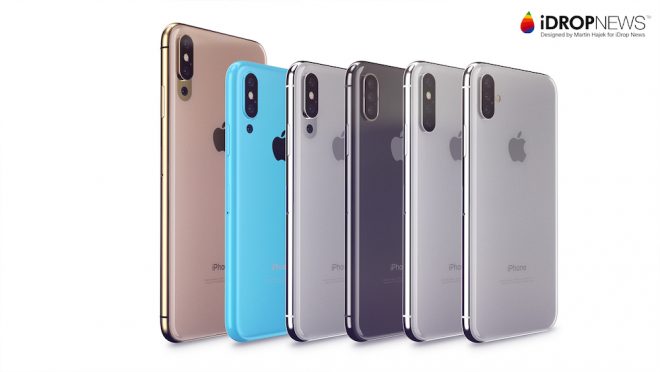 Üç arka kameralı Apple iPhone
