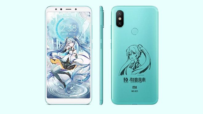 Xiaomi Mi 6X Hatsune Miku Special Edition