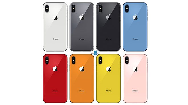 Apple 2018 iPhone renkleri