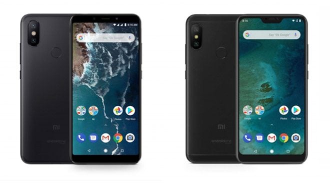 Xiaomi Mi A2 ve Xiaomi Mi A2 Lite