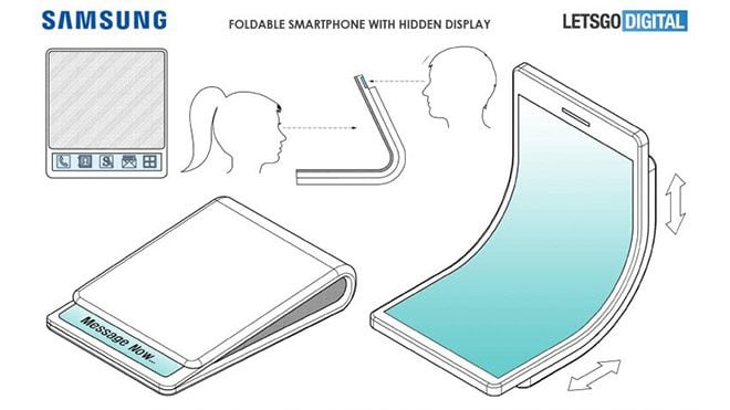 Samsung Galaxy X katlanabilir akıllı telefon