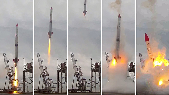 Interstellar Technologies roket MOMO-2e patladı