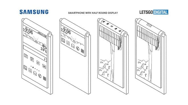 Samsung akıllı telefon patent