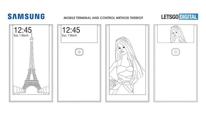 Samsung akıllı telefon patent