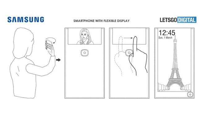 Samsung akıllı telefon patent