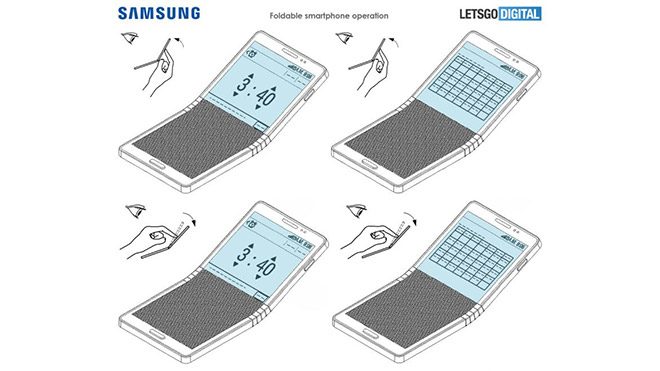 Samsung Galaxy X katlanabilir akıllı telefon