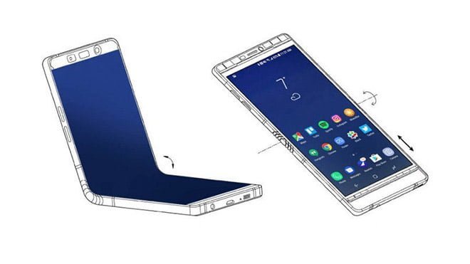 Samsung katlanabilir akıllı telefon Galaxy F