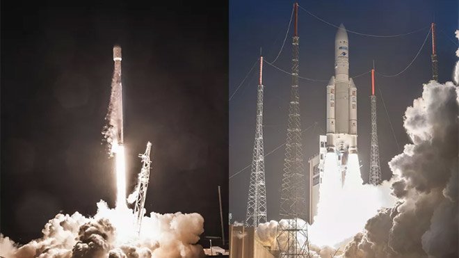 SpaceX ve Arianespace