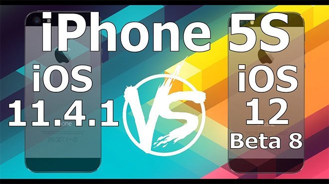 Apple iOS 12 iPhone 5S