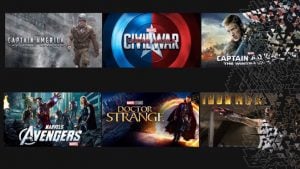Disney Marvel Netflix