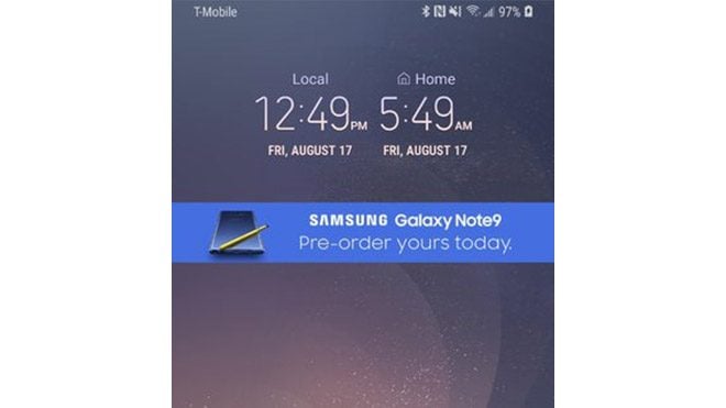 Samsung Galaxy Note 9