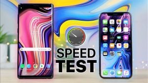 Samsung Galaxy Note 9 Apple iPhone X