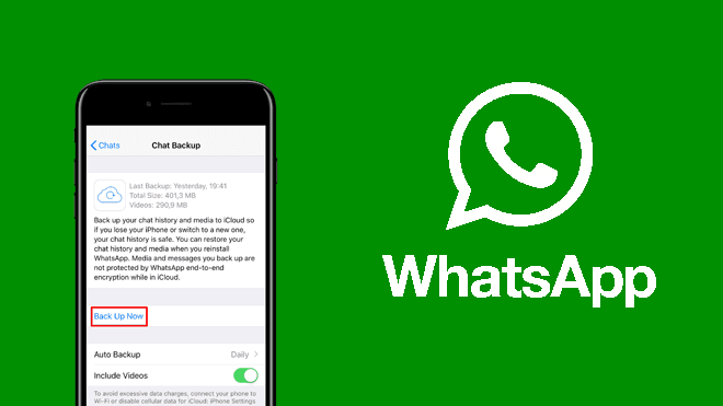 Whatsapp yedeklerini geri yükleme