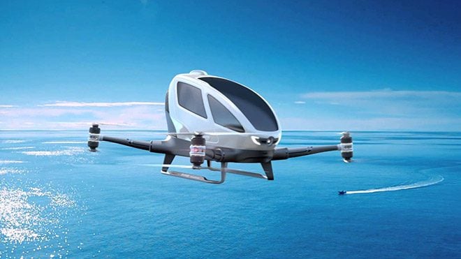 uçan araç uçan taksi