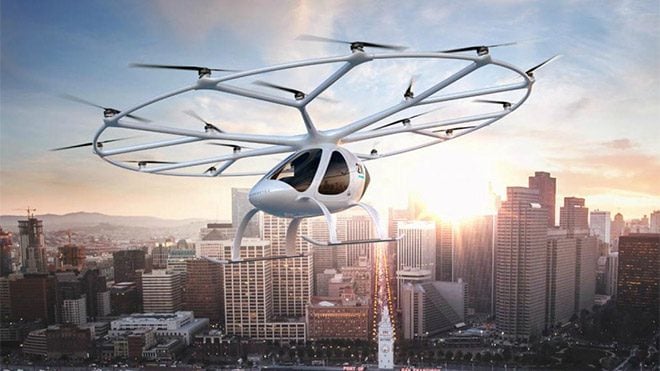 uçan araç uçan taksi