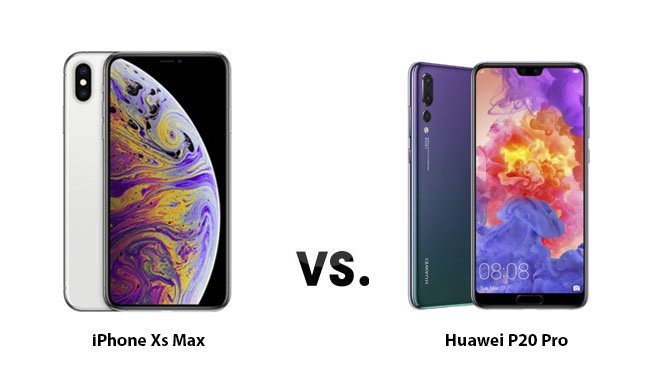 Huawei p20 pro iphone xs max