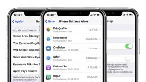 iPhone önbellek temizliği