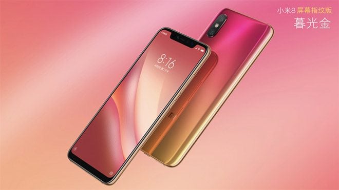 Xiaomi Mi 8 Screen Fingerprint Edition, Mi 8 Youth Edition