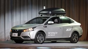 acer sürücüsüz otomobil