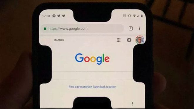 Akıllı telefonu Google Pixel 3 XL