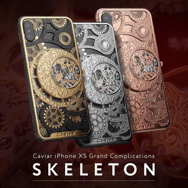 Caviar iPhone Xs iphone Xs Max Grand Complications Skeleton