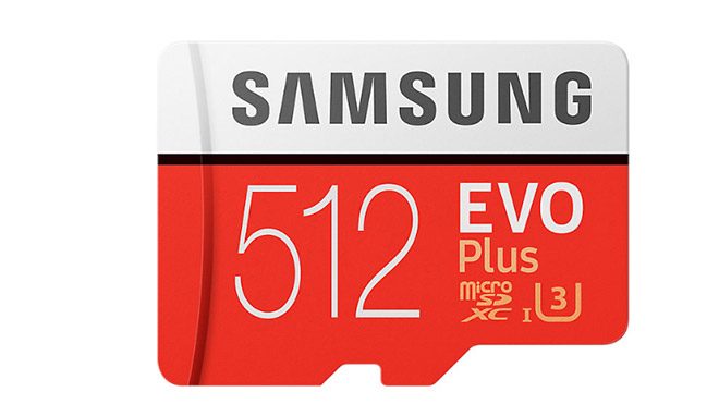 Samsung Galaxy Note 9 512 GB microSD kart