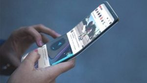 Katlanabilir akıllı telefon Samsung Galaxy F