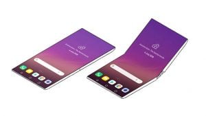LG katlanabilir akıllı telefon