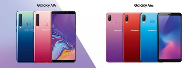 Samsung Galaxy A6s ve Samsung Galaxy A9s