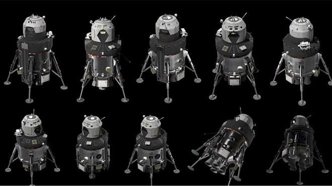 Lockheed Martin insanlı ay iniş aracı