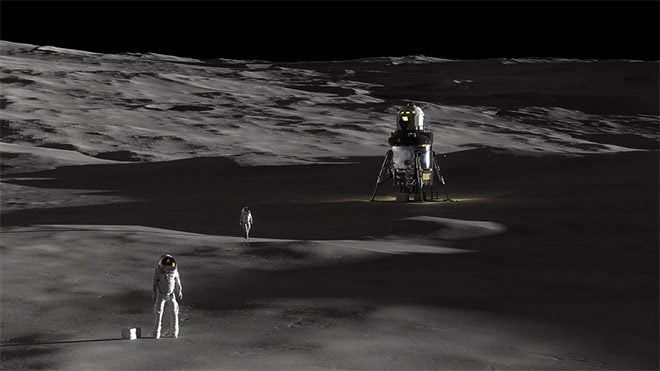 Lockheed Martin insanlı ay iniş aracı