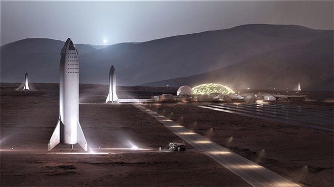 Elon Musk SpaceX BFR Starship