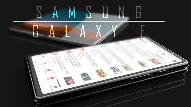 Katlanabilir akıllı telefon Samsung Galaxy F