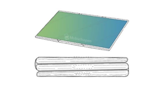  katlanabilir ekranlı Samsung tablet